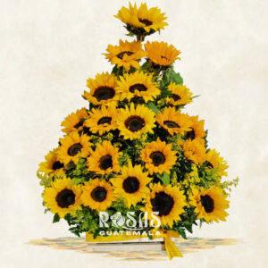 Arreglos florales de girasoles a domicilio