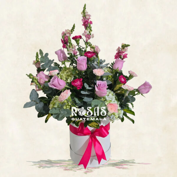 Arreglos florales color rosados