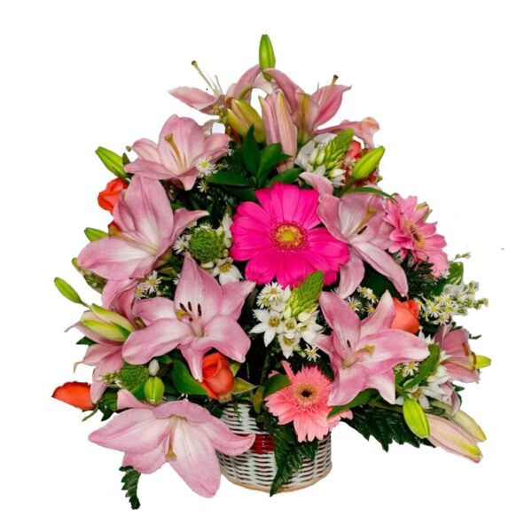 Hermosos arreglos florales con lirios a domicilio Guatemala